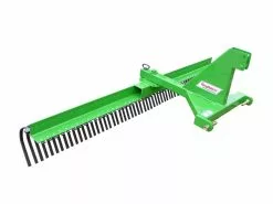 King Kutter 7' Professional Landscape Rake, Green - YR-G-84-JP - Landscape Rakes