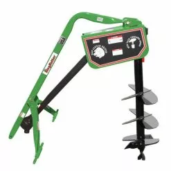 King Kutter 12" Post Hole Digger with Auger, Green - PHD-12-SC-JK - Disc Blades