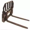 King Kutter Heavy Duty Skid Steer Fork and Frame, Brown - SS-HD-FF-ZK - Forks & Frames