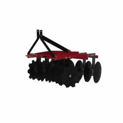 King Kutter 4.5' Professional Angle Frame Disc, Red - 16-12-G-SB-C-RR - Disc Blades