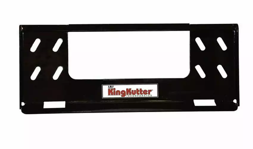 King Kutter Skid Steer Universal Single Plate - SS-UN-SP-ZK - Equipment - Image 2