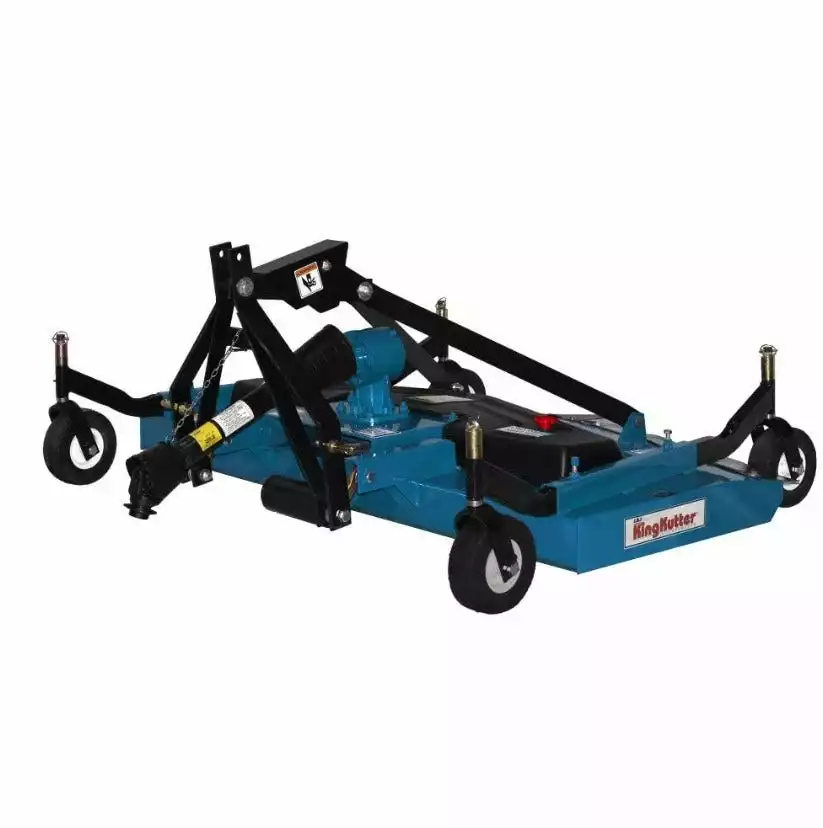 King Kutter 6' Free Floating Flex Hitch Rear Discharge Finishing Mower, Blue - RSFM-72-BK - Finish Mowers 1 King Kutter 6' Free Floating Flex Hitch Rear Discharge Finishing Mower, Blue - RSFM-72-BK - Finish Mowers
