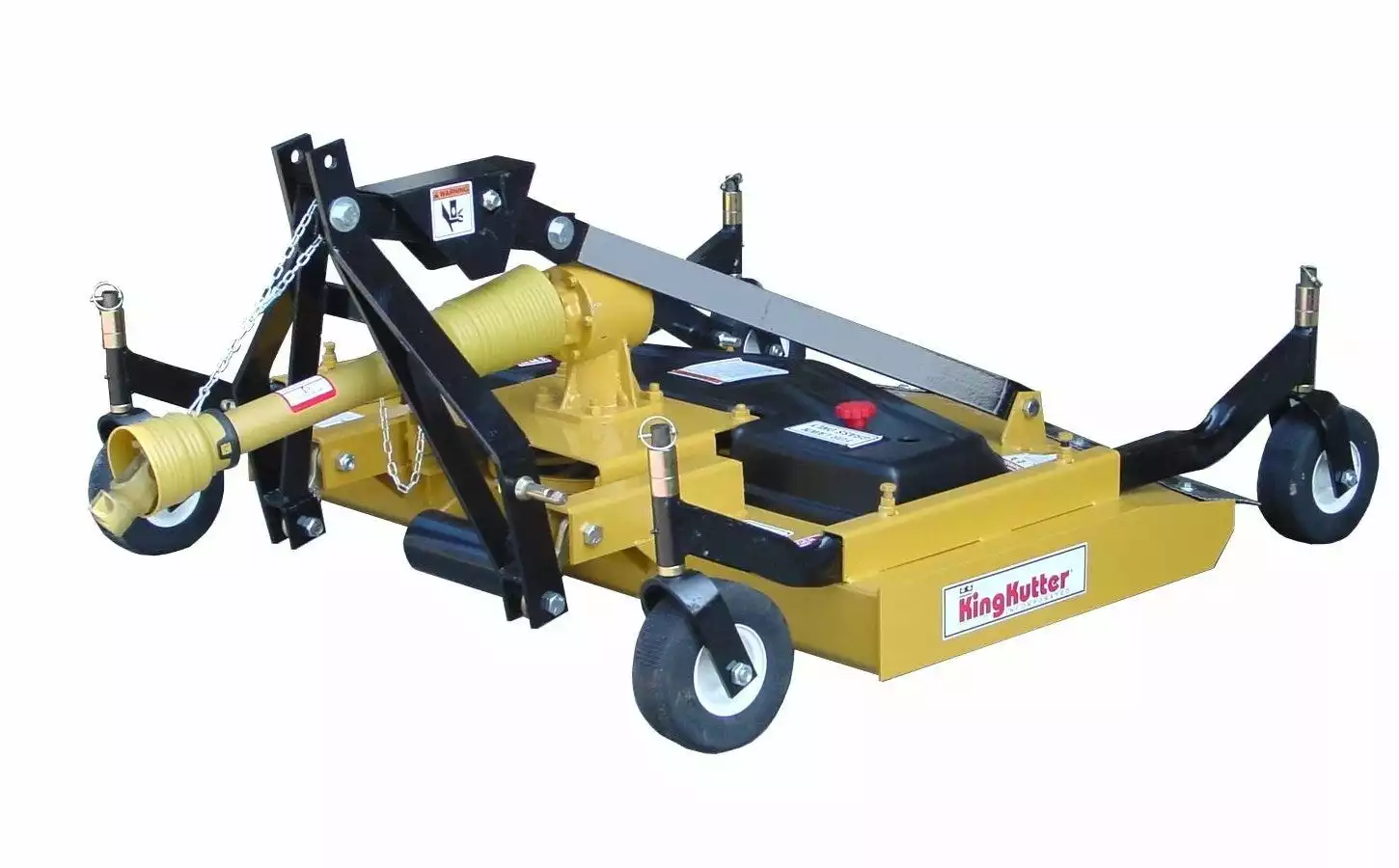 King Kutter 6' Free Floating Flex Hitch Rear Discharge Finishing Mower, Yellow - RSFM-72 - Finish Mowers 1 King Kutter 6' Free Floating Flex Hitch Rear Discharge Finishing Mower, Yellow - RSFM-72 - Finish Mowers