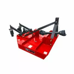 King Kutter 6' HD Rotary Kutter with 80 HP Gearbox, Red - L-72-80-HD-RR - Rotary Mower Parts
