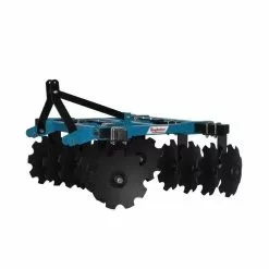 King Kutter 5.5' Professional Box Frame Disc Harrow, Blue - 18-16-G-NBF-BP - Disc Blades
