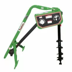 King Kutter 6" Post Hole Digger with Auger, Green - PHD-06-SC-JK - Disc Blades