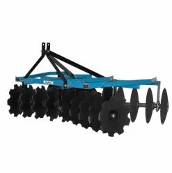 King Kutter 6.5' Professional Angle Frame Disc, Blue - 18-20-G-SB-C-BK - Disc Blades