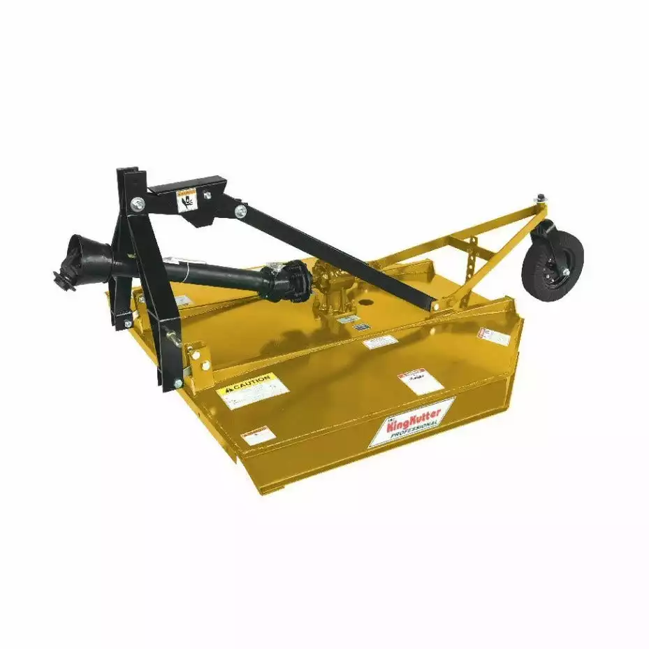 King Kutter 5' Flex Hitch Rotary Kutter Slip Clutch with 40 HP Gearbox, Yellow - L-60-40-SC-FH - Rotary Mower Parts 1 King Kutter 5' Flex Hitch Rotary Kutter Slip Clutch with 40 HP Gearbox, Yellow - L-60-40-SC-FH - Rotary Mower Parts
