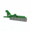 King Kutter 6' Professional Landscape Rake, Green - YR-G-72-JP Green - Rakes