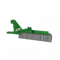 King Kutter 6' Professional Landscape Rake, Green - YR-G-72-JP Green - Rakes