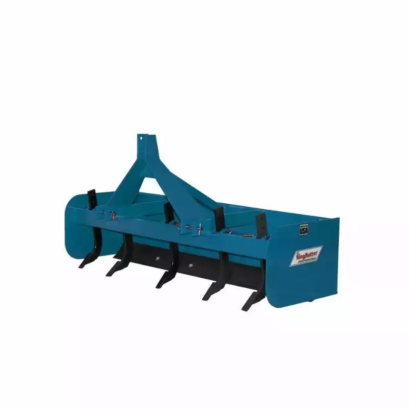 King Kutter 5.5' Professional Box Blade with 5 Shanks, Blue - BB-G-66-BP - Box Blades 1 King Kutter 5.5' Professional Box Blade with 5 Shanks, Blue - BB-G-66-BP - Box Blades
