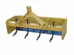 King Kutter 7' Professional Box Blade with 6 Shanks, Yellow - BB-G-84 - Box Blades