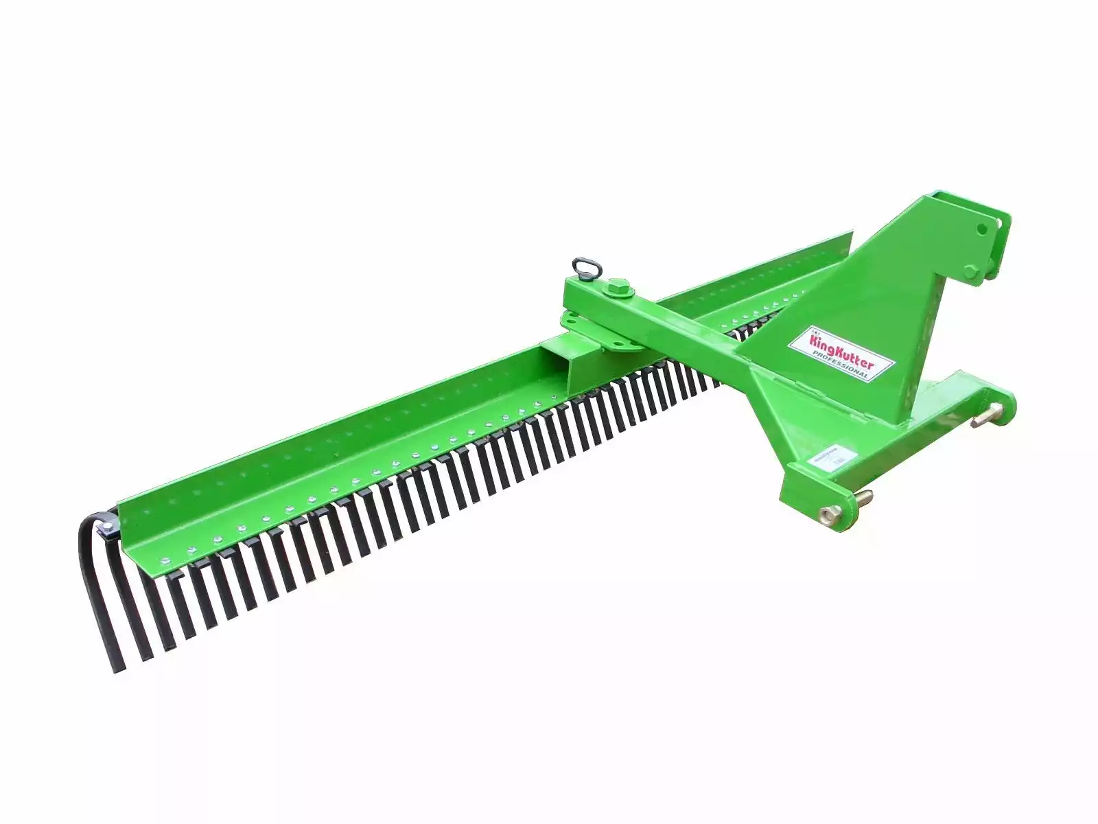 King Kutter 8' Professional Landscape Rake, Green - YR-G-96-JP - Rakes 2 King Kutter 8' Professional Landscape Rake, Green - YR-G-96-JP - Rakes - Image 2
