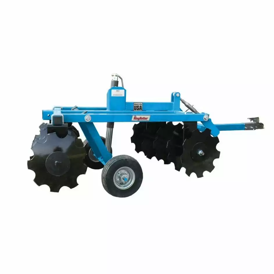 King Kutter 33" Compact Disc ATV Notched Blades, Blue - 14-10-CD-BK - Disc Blades 1 King Kutter 33" Compact Disc ATV Notched Blades, Blue - 14-10-CD-BK - Disc Blades