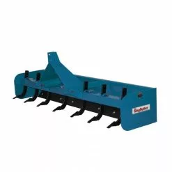 King Kutter 8' Box Blade with 7 Shanks, Blue - BB-96-BK - Box Blades