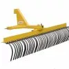 King Kutter 8' Professional Landscape Rake, Yellow - YR-G-96 - Rakes