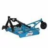 King Kutter 4' Lift Kutter Flex Hitch with 40 HP Gearbox, Blue - L-48-40SCFH-BP - Mowers
