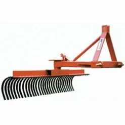 King Kutter 5' Landscape Rake, Orange - TYR-60-XB-0 - Landscape Rakes