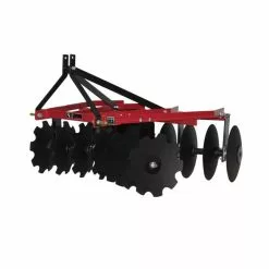 King Kutter 5.5' Professional Angle Frame Disc, Red - 18-16-G-SB-C-RR - Disc Blades