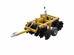 King Kutter Compact Disc ATV Notched Blades, Yellow - 14-10-CD-Y - Disc Blades