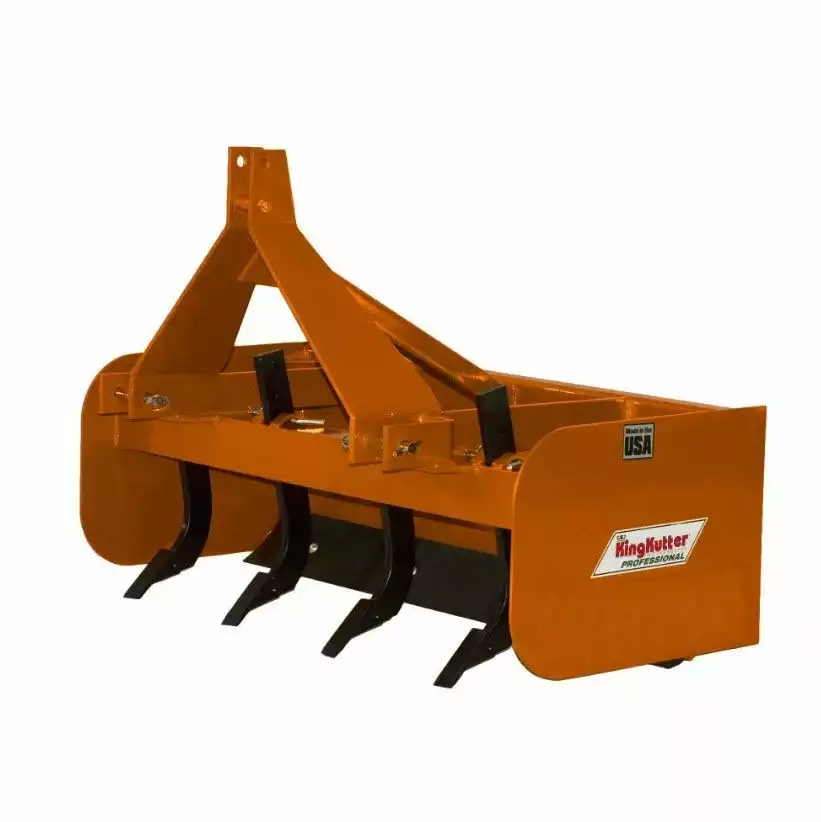 King Kutter 4' Professional Box Blade, Orange - BB-G-48-OP - Box Blades 1 King Kutter 4' Professional Box Blade, Orange - BB-G-48-OP - Box Blades